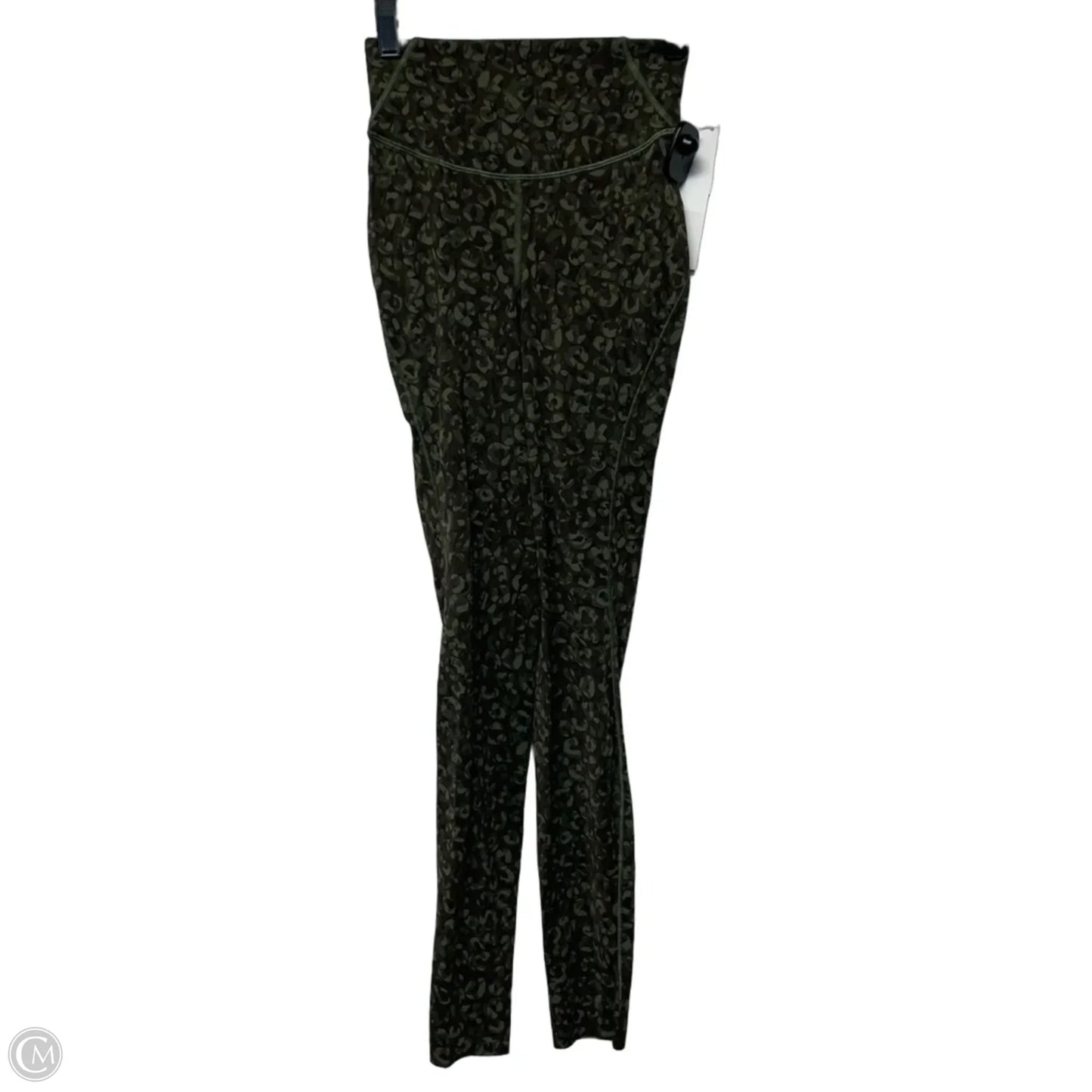 Athletic Leggings By Lululemon In Green, Size: Xs
