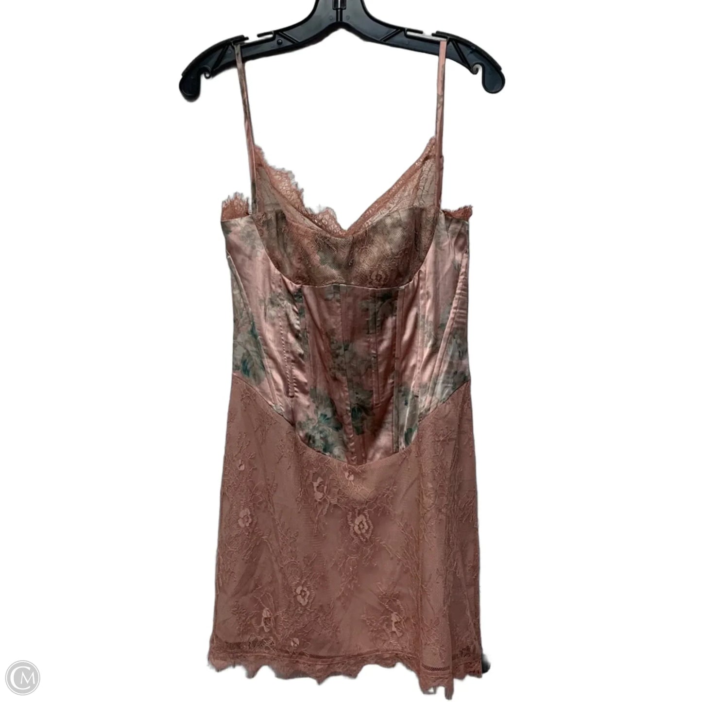 Dress Casual Short By Asos In Pink, Size: S