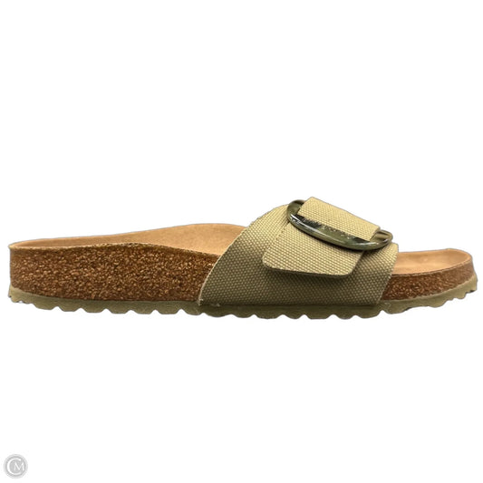 Sandals Flats By Birkenstock In Green, Size: 9