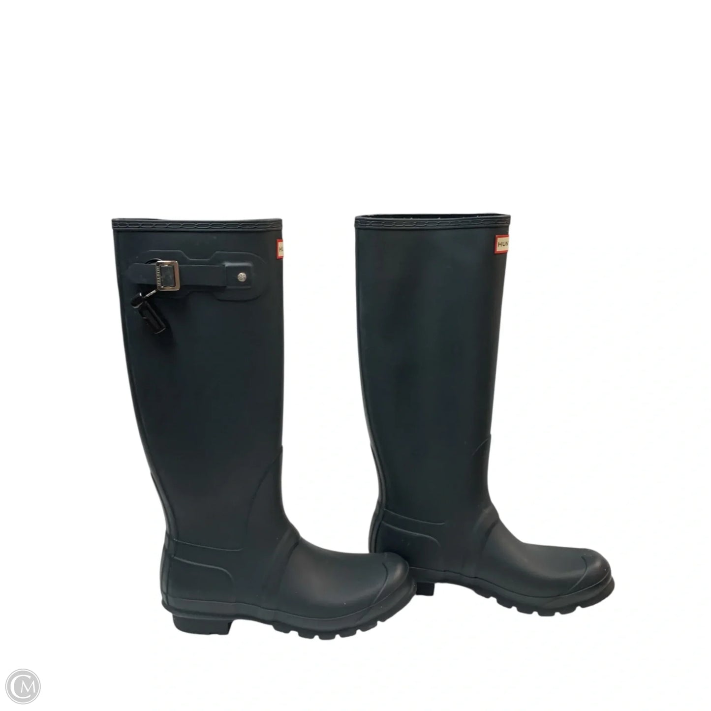 Boots Designer By Hunter In Navy, Size: 9