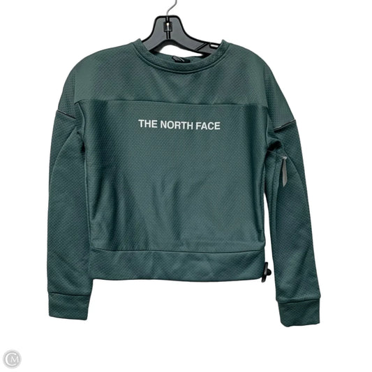 Sweatshirt Crewneck By The North Face In Green, Size: Xs