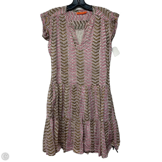 Dress Casual Short By Oliphant In Pink, Size: Xxs