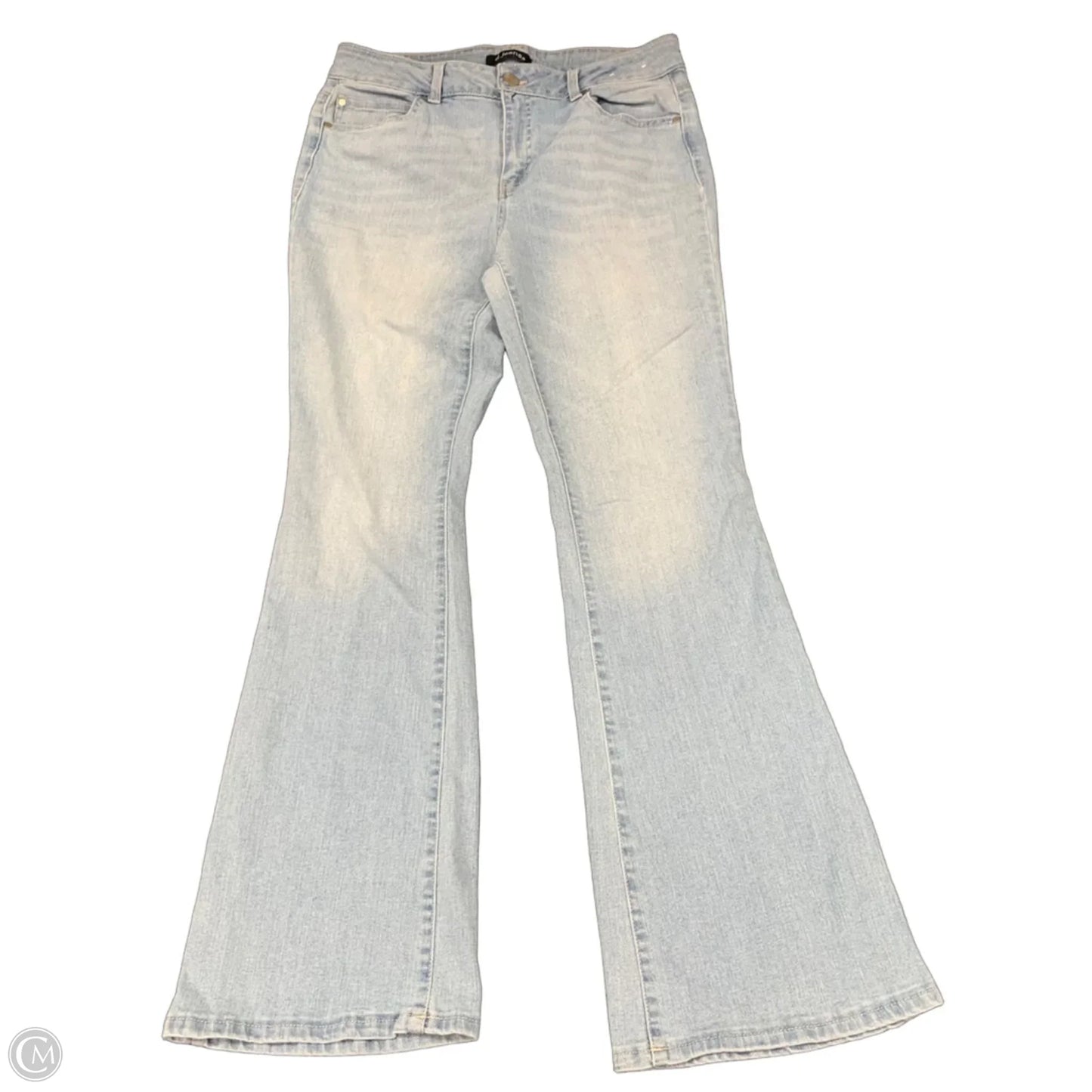 Jeans Boot Cut By D Jeans In Blue Denim, Size: 10