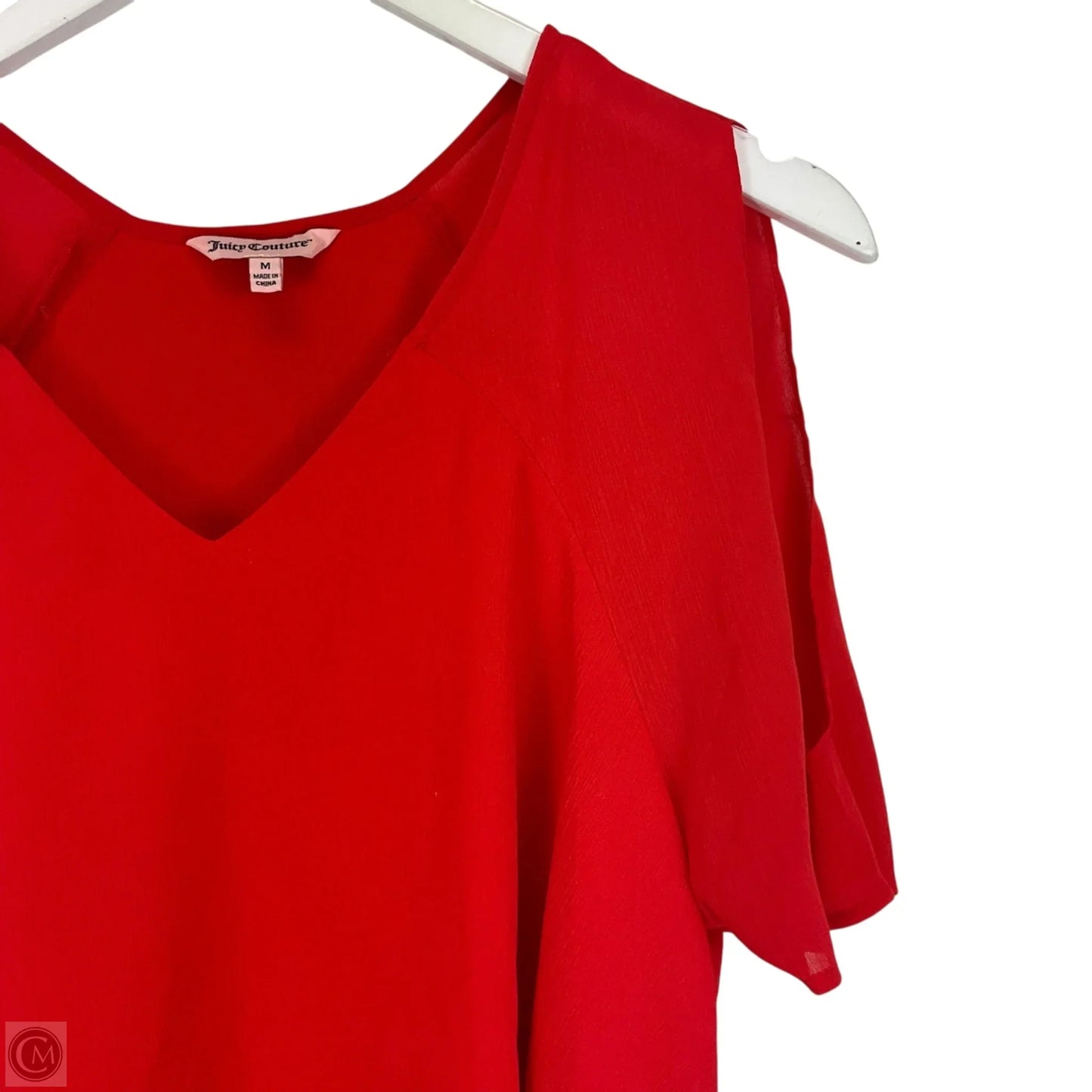 Top Sleeveless By Juicy Couture In Red, Size: M