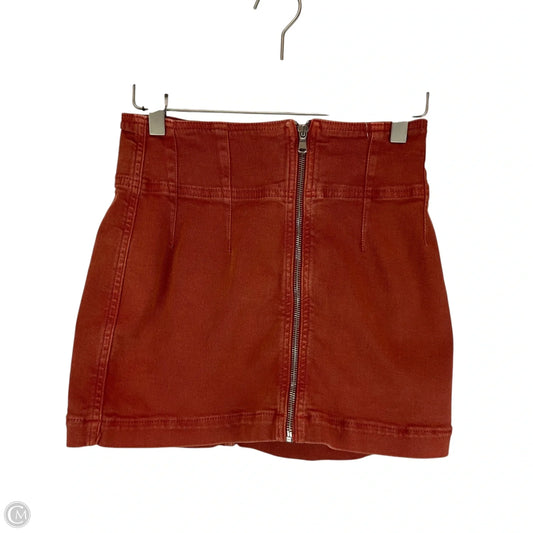 Skirt Mini & Short By We The Free In Orange, Size: 4