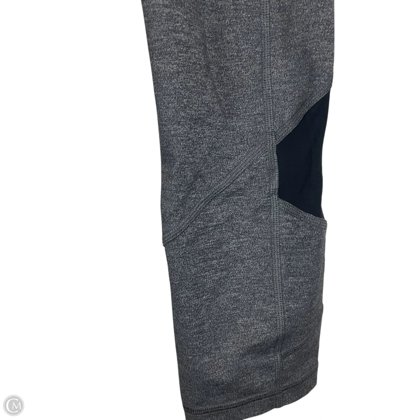 Athletic Capris By Lululemon In Grey, Size: 4