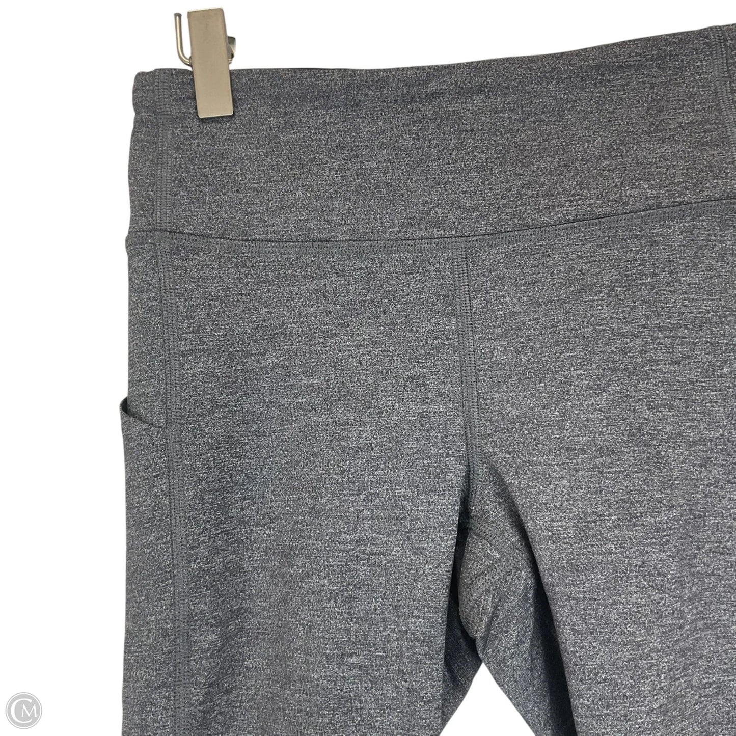 Athletic Capris By Lululemon In Grey, Size: 4