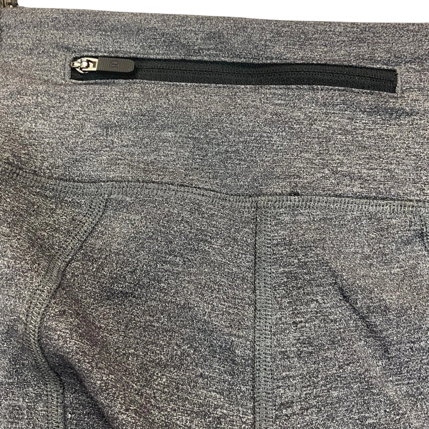 Athletic Capris By Lululemon In Grey, Size: 4