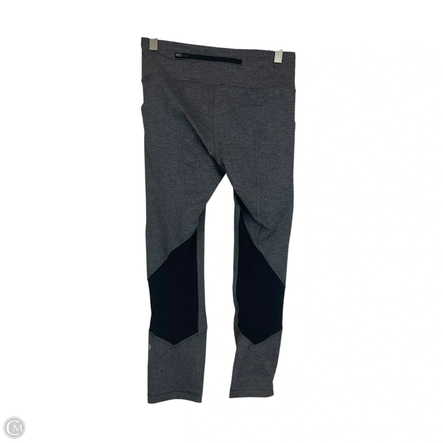 Athletic Capris By Lululemon In Grey, Size: 4