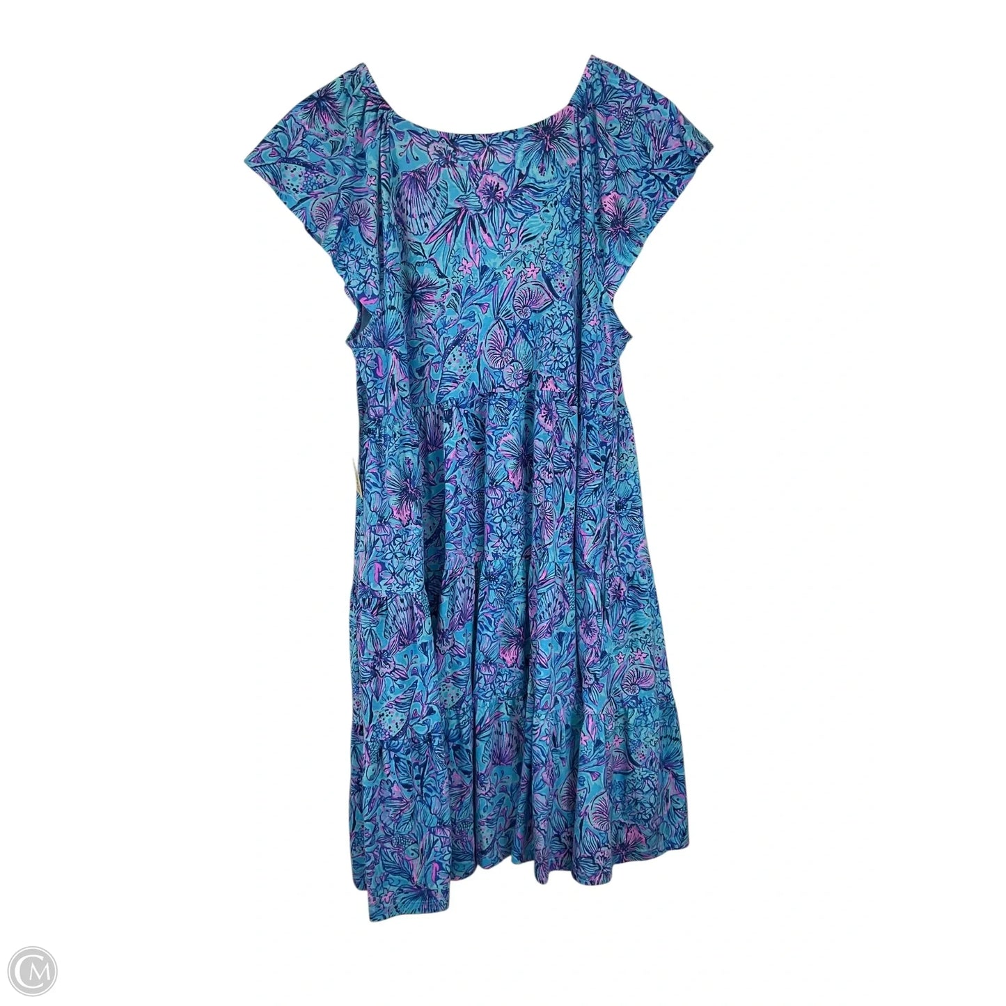 Dress Designer By Lilly Pulitzer In Blue, Size: L