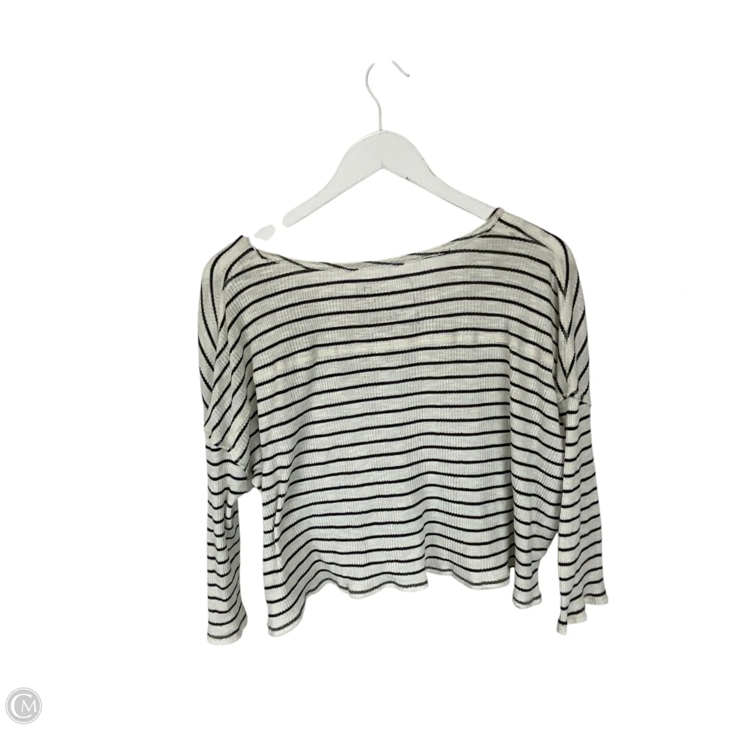 Top Long Sleeve By We The Free In Striped Pattern, Size: S
