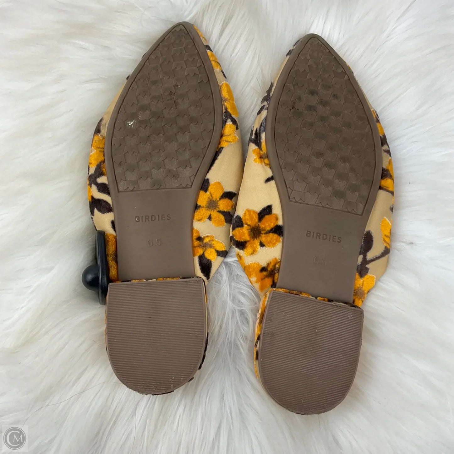 Shoes Flats By Birdies In Orange, Size: 6.5