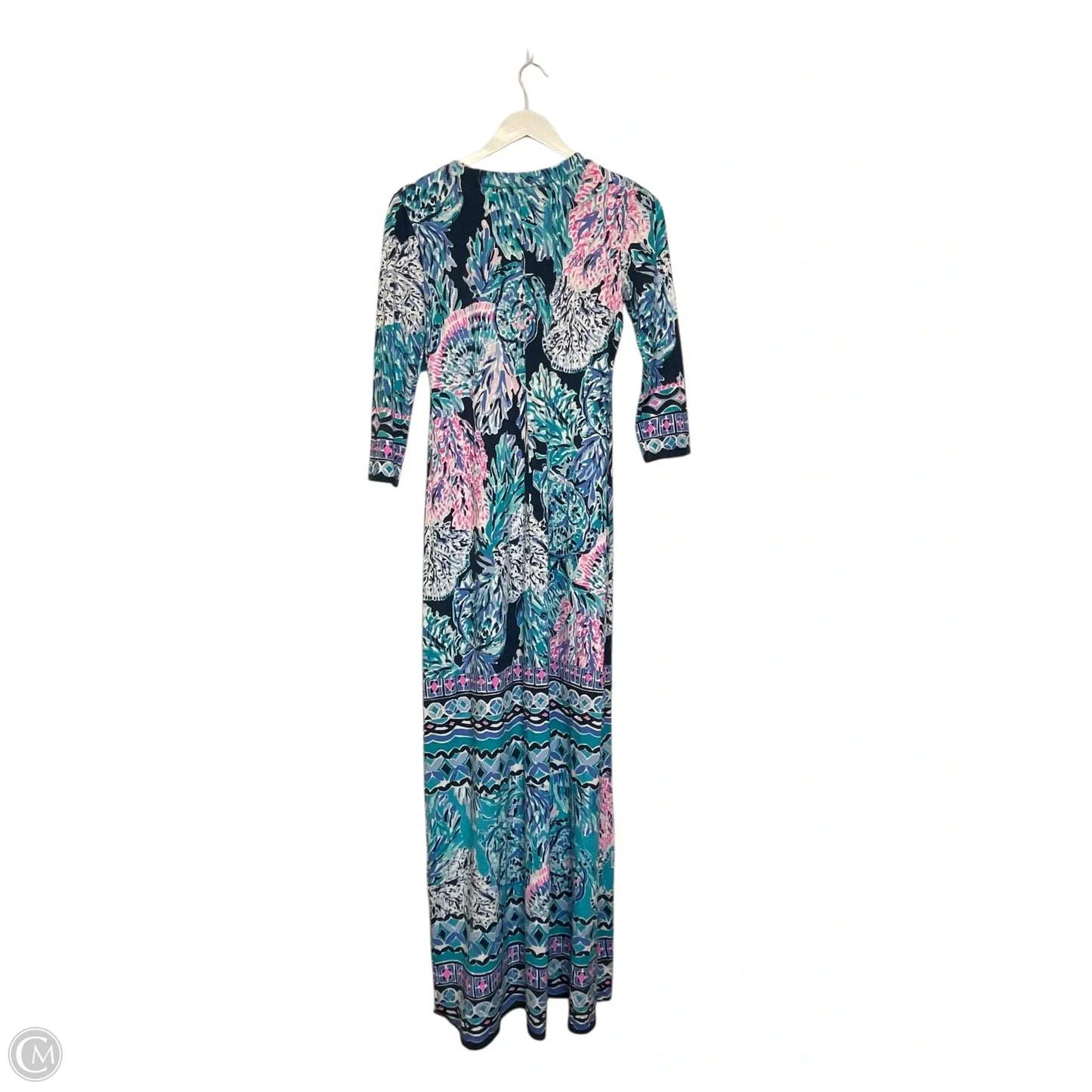 Dress Designer By Lilly Pulitzer In Blue, Size: Xs