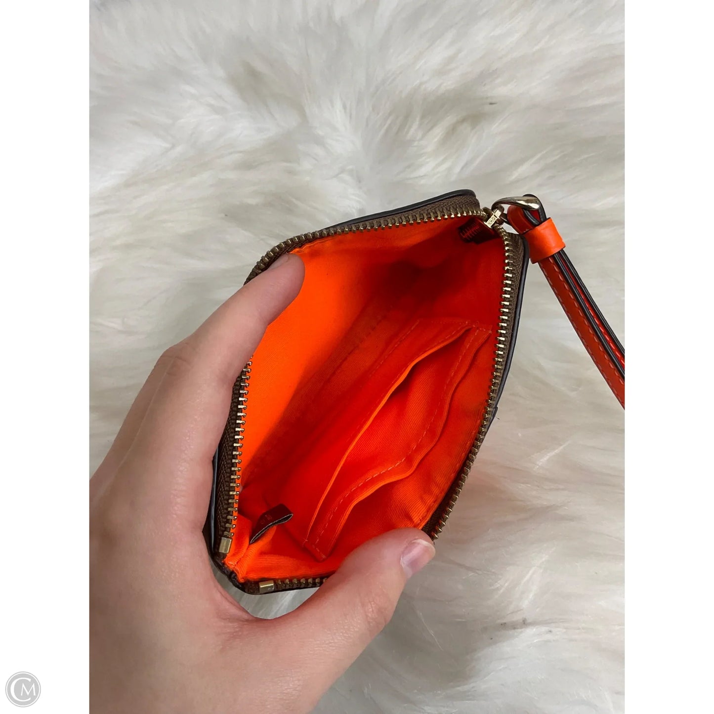 Wristlet Designer By Coach, Size: Small