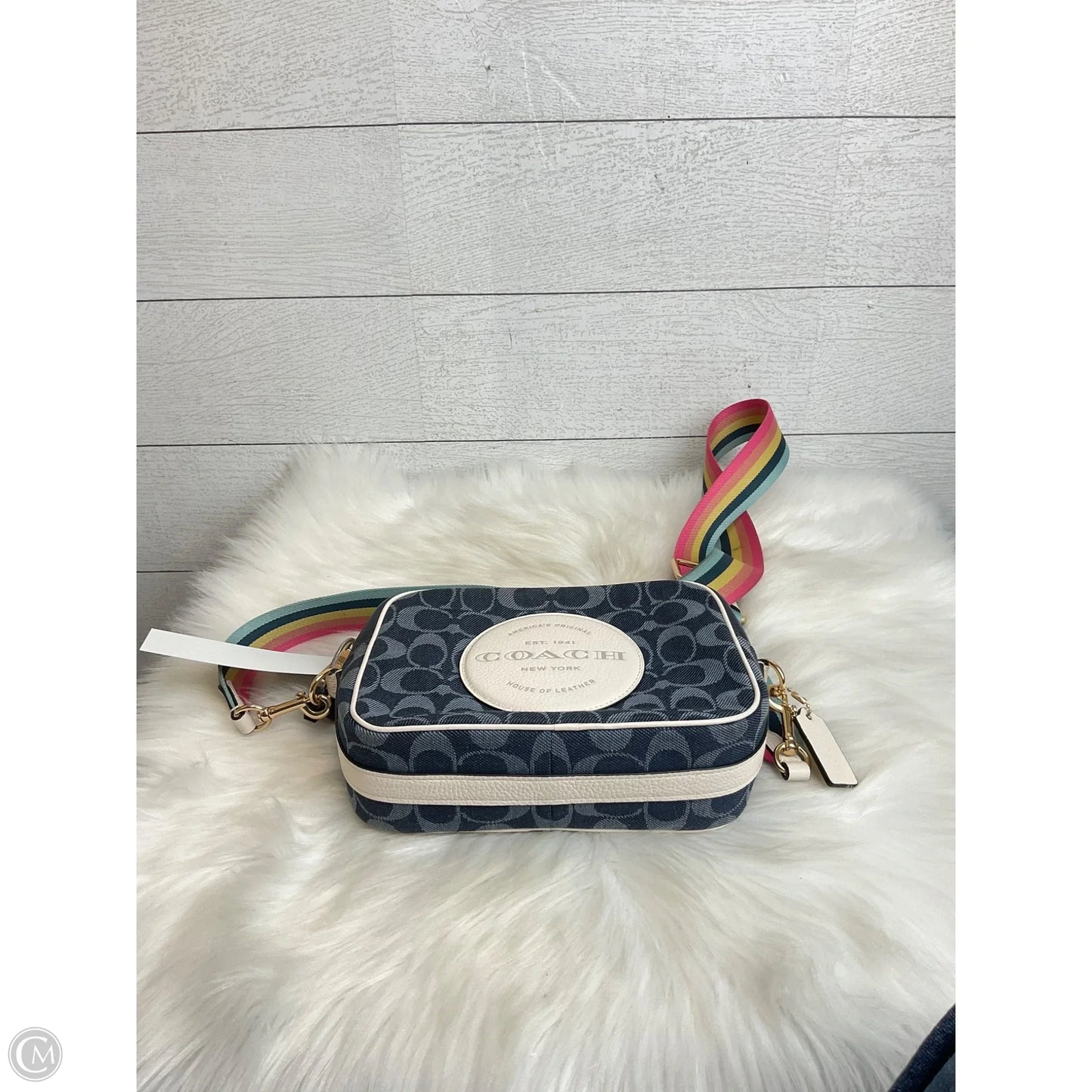 Crossbody Designer By Coach, Size: Medium