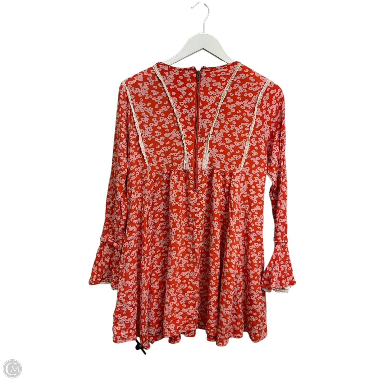 Dress Casual Short By Free People In Orange, Size: Xs