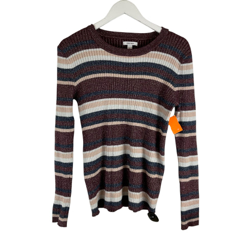 Sweater By Nine West In Striped Pattern, Size: Xl