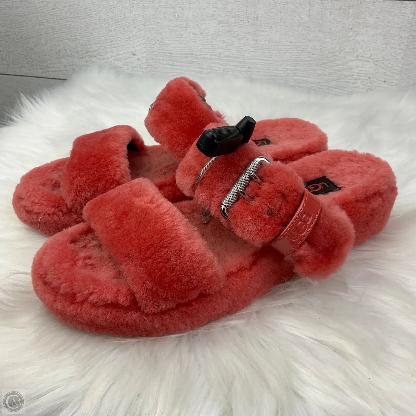 Shoes Designer By Ugg In Orange, Size: 8