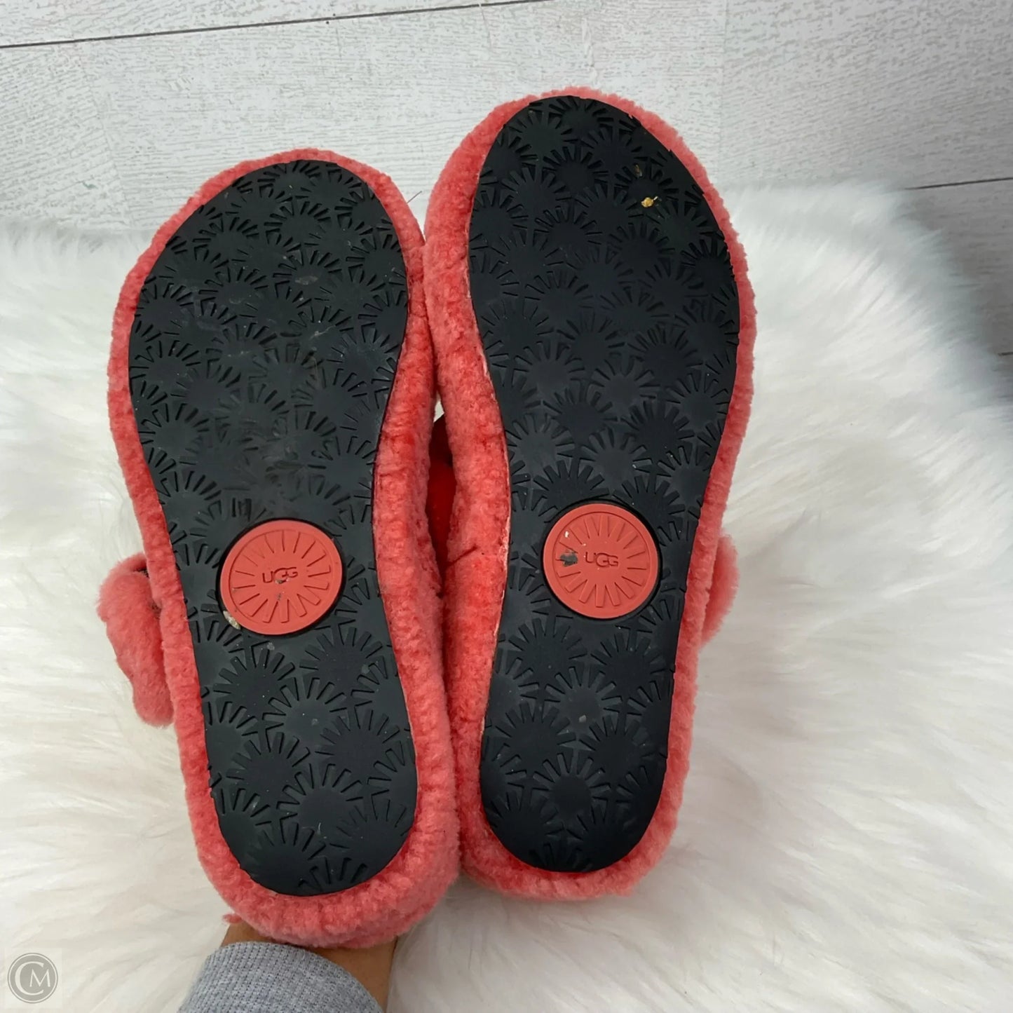 Shoes Designer By Ugg In Orange, Size: 8