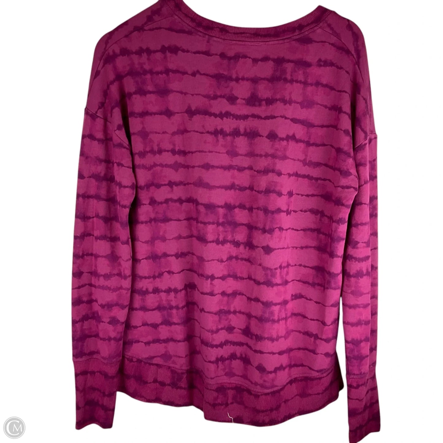Athletic Top Long Sleeve Crewneck By Athleta In Purple, Size: S