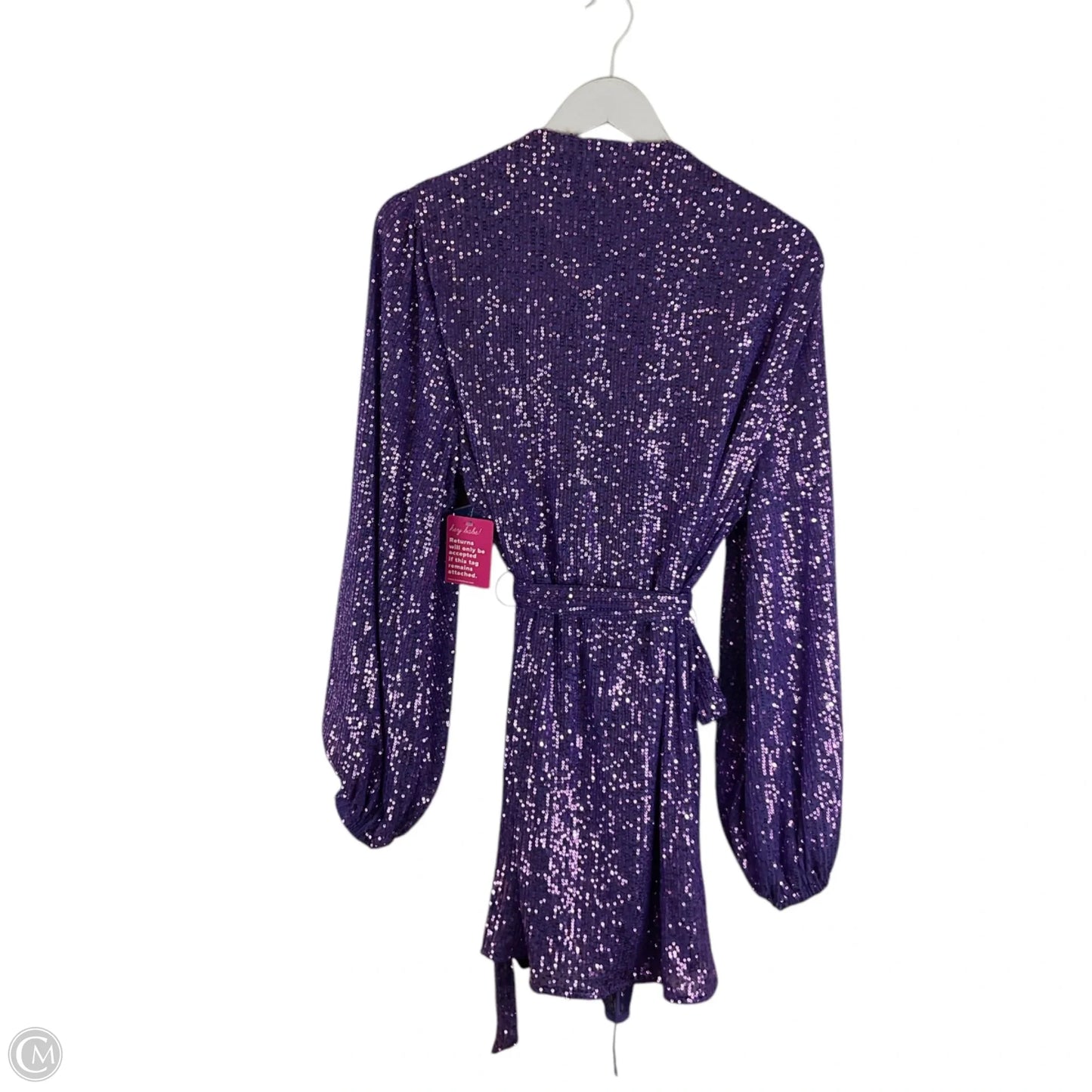 Top Long Sleeve By Buddy Love In Purple, Size: Xl