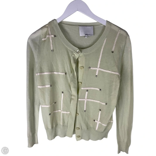 Cardigan By Clothes Mentor In Green, Size: S