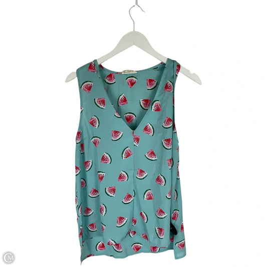 Top Sleeveless By Vestique In Blue, Size: M