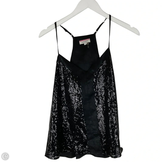 Top Sleeveless By Andree By Unit In Black, Size: L
