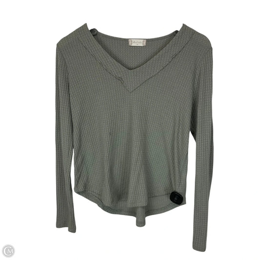 Top Long Sleeve By Altard State In Green, Size: Xs
