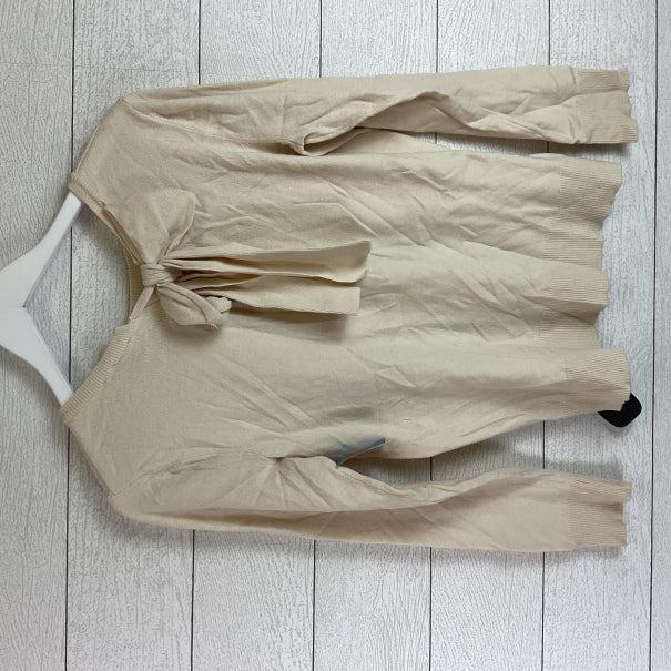 Top Long Sleeve By Cupio In Cream, Size: L