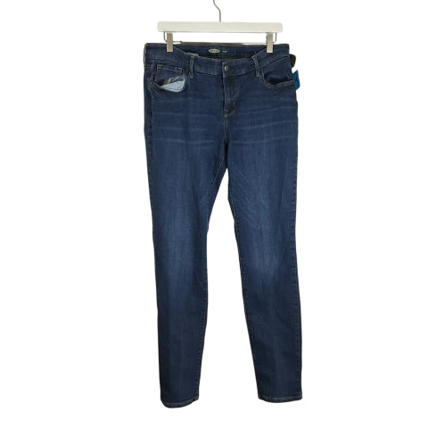 Jeans Straight By Old Navy In Blue Denim, Size: 12