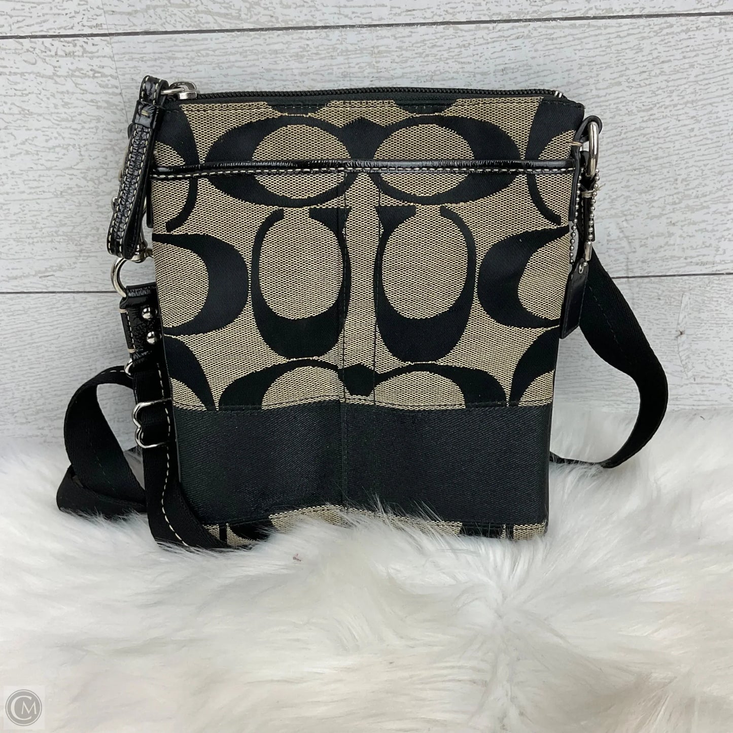 Crossbody Designer By Coach, Size: Small