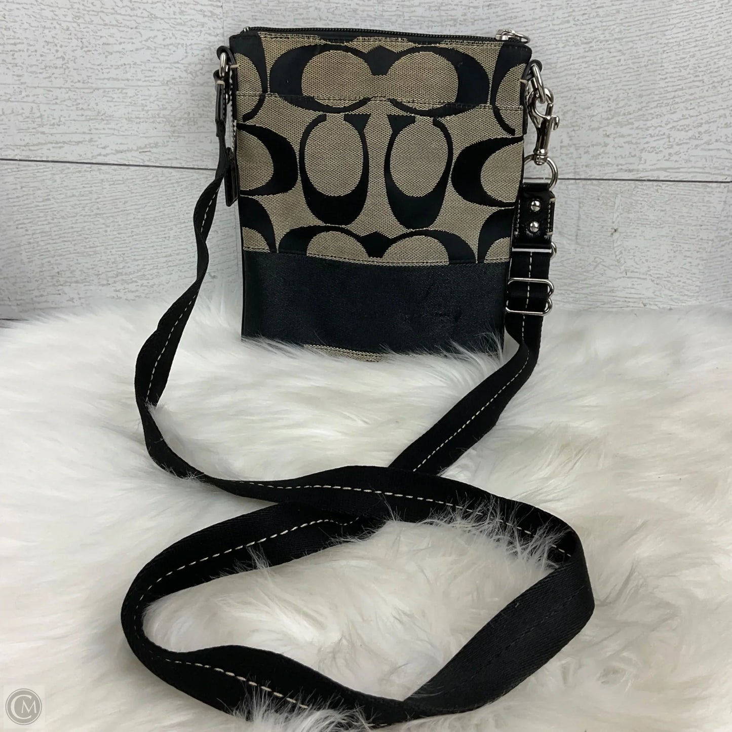 Crossbody Designer By Coach, Size: Small
