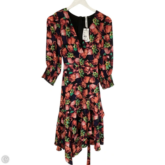 Dress Casual Midi By Ny Collection In Floral Print, Size: S