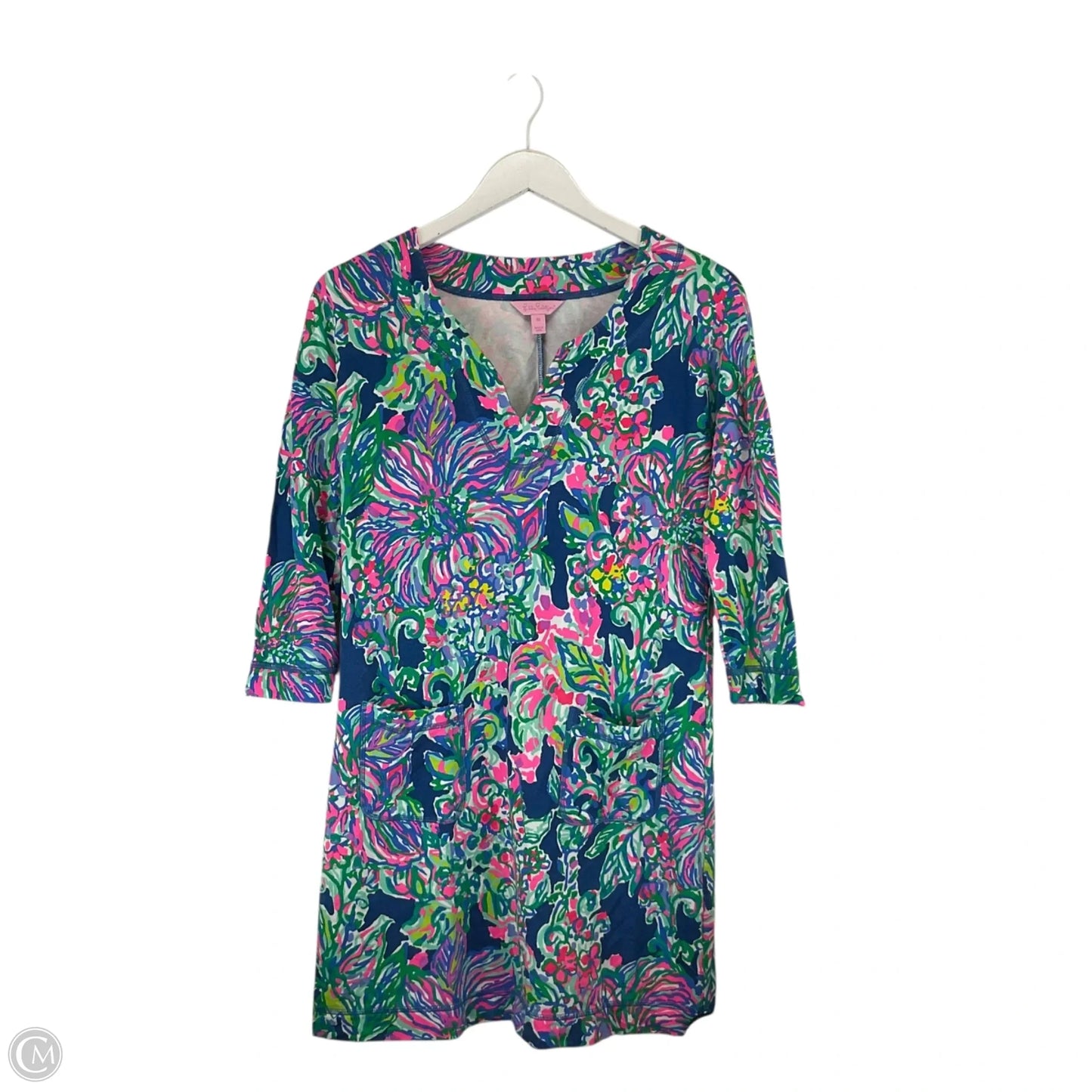 Dress Designer By Lilly Pulitzer In Blue, Size: Xs