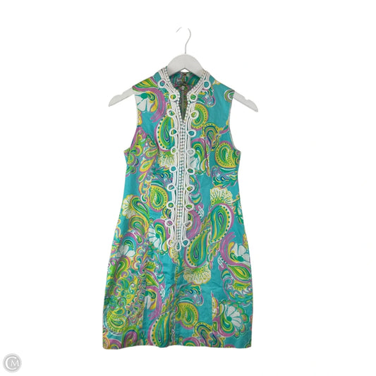 Dress Designer By Lilly Pulitzer In Blue, Size: 0