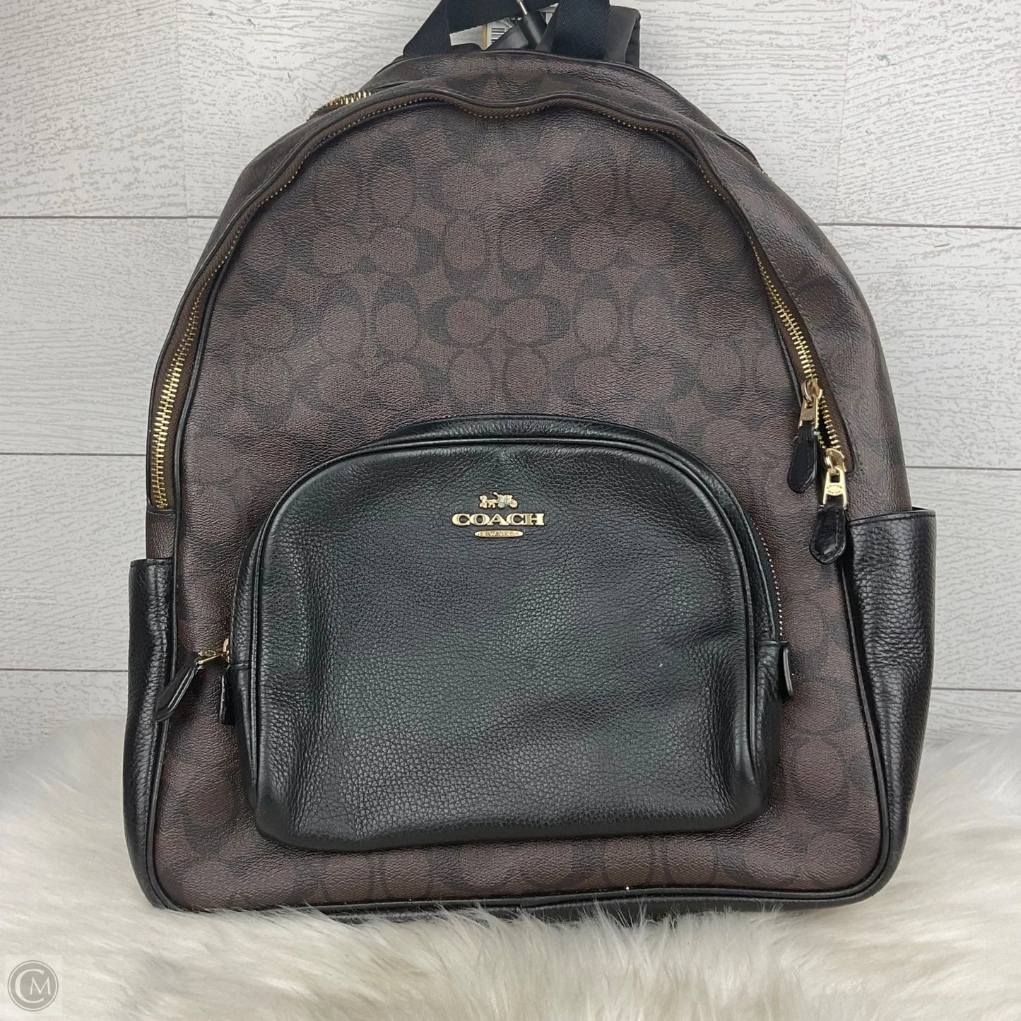 Backpack Designer By Coach, Size: Large