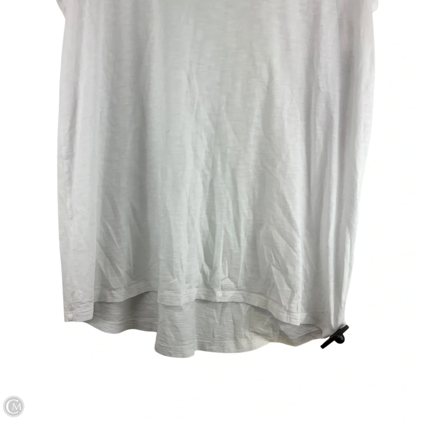 Top Short Sleeve Designer By Lilly Pulitzer In White, Size: L