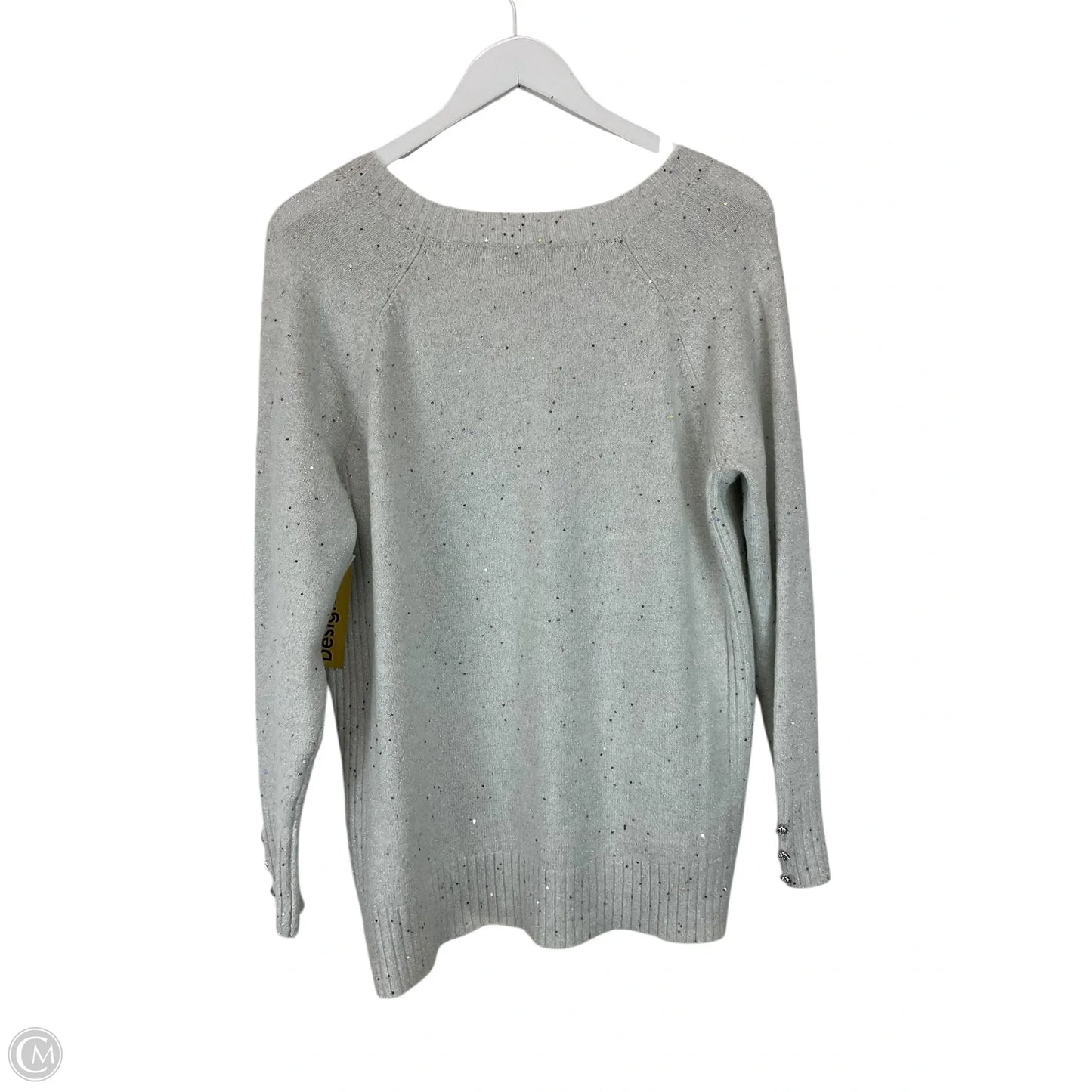 Sweater Designer By Lilly Pulitzer In Grey, Size: L