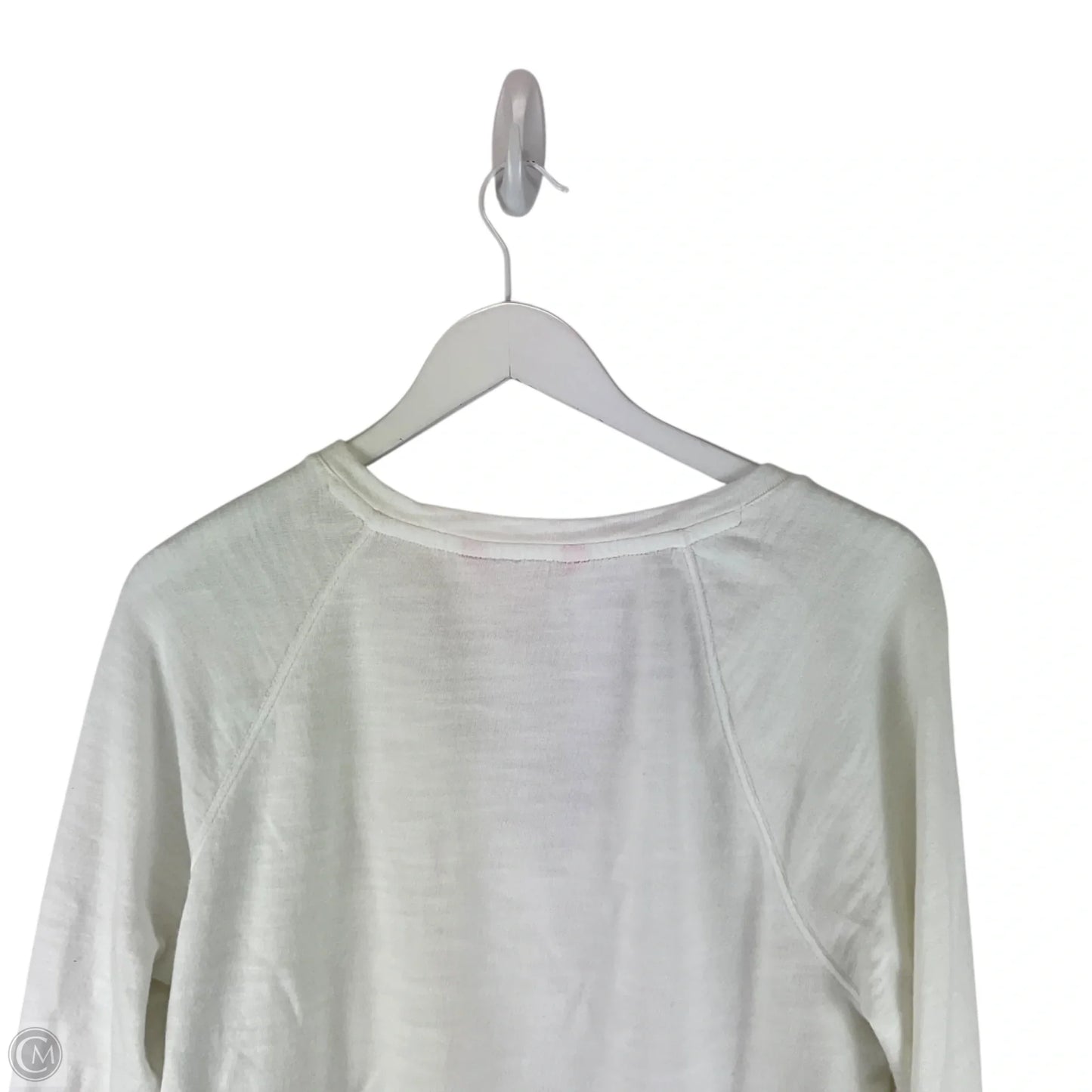 Top Long Sleeve Designer By Lilly Pulitzer In White, Size: L