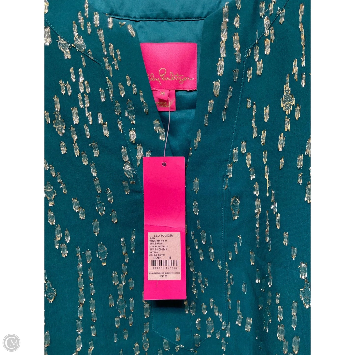 Dress Designer By Lilly Pulitzer In Blue, Size: M