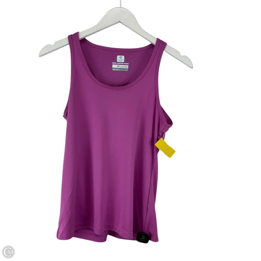 Athletic Tank Top By Columbia In Pink, Size: S
