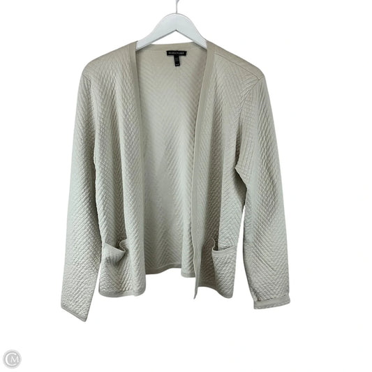 Cardigan By Eileen Fisher In Cream, Size: M