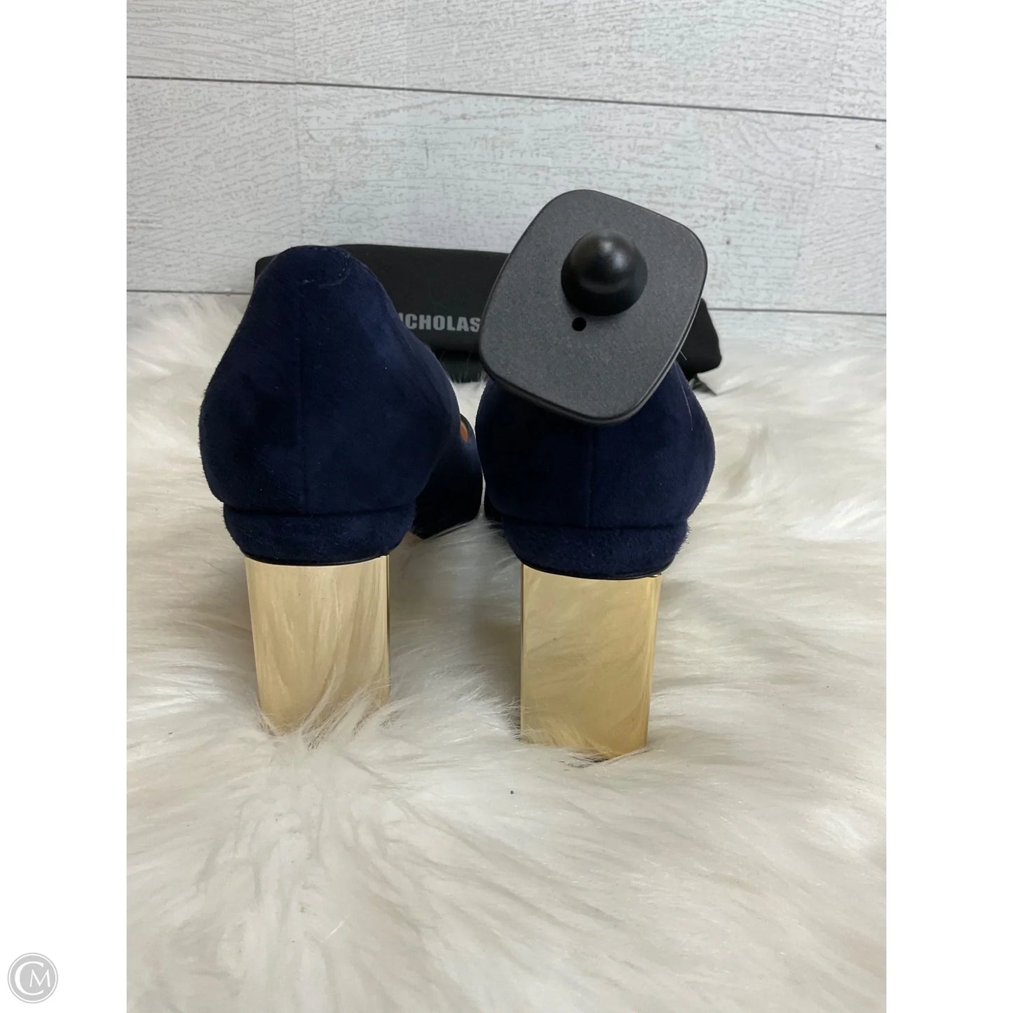 Shoes Heels Block By Cmb In Navy, Size: 6.5