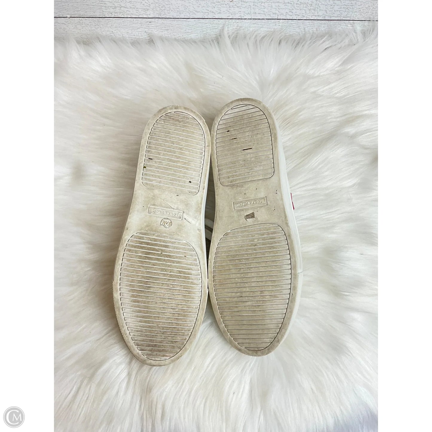 Shoes Designer By Tory Burch In White, Size: 9.5