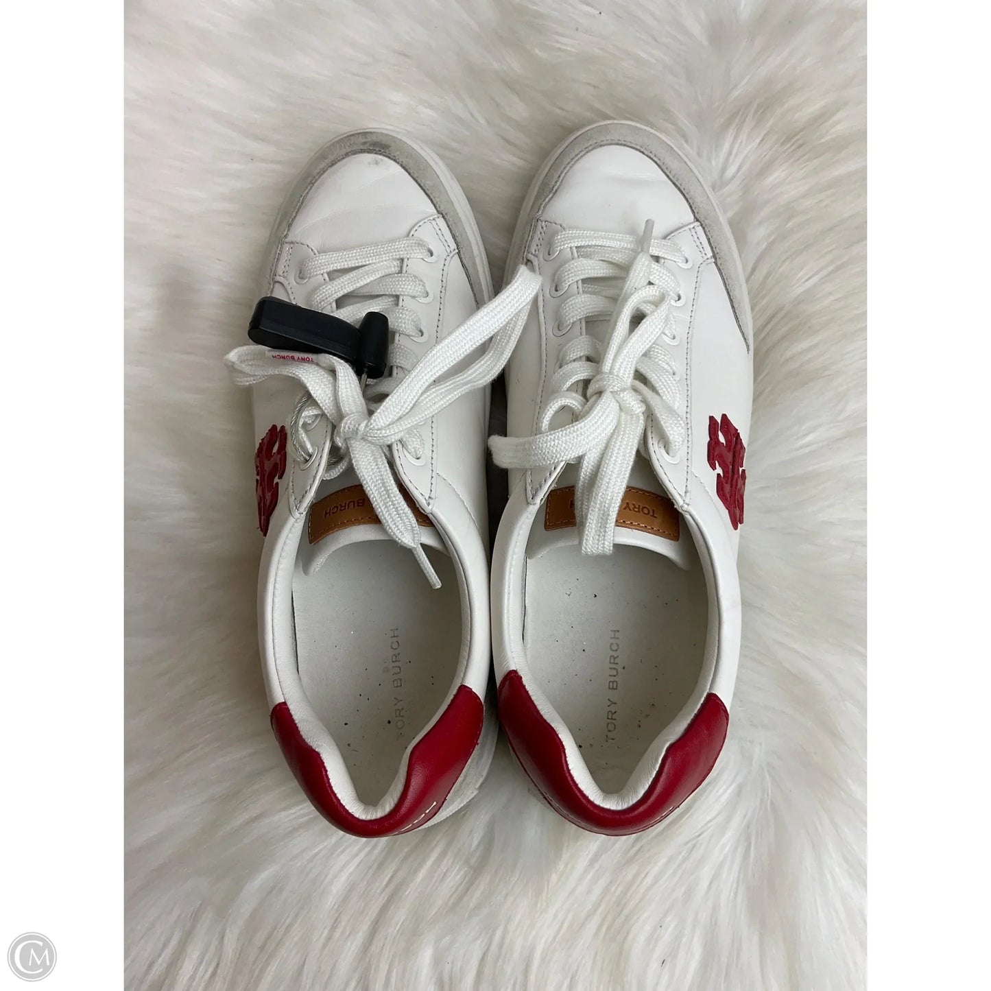 Shoes Designer By Tory Burch In White, Size: 9.5