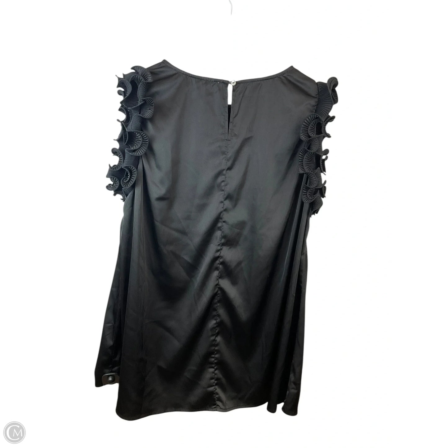 Top Sleeveless By Jodifl In Black, Size: 2x