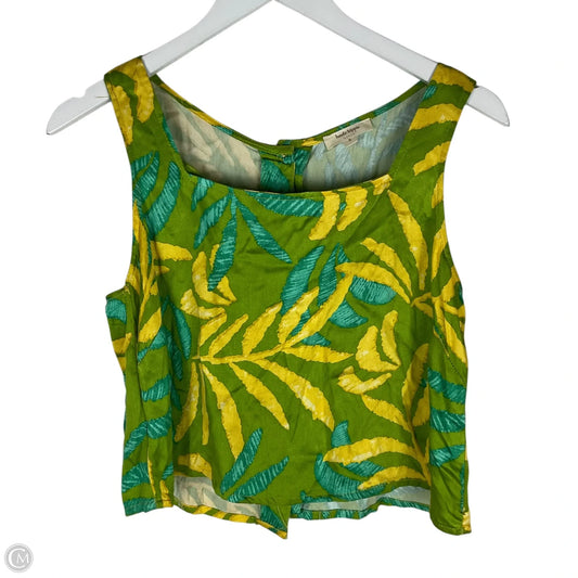 Top Sleeveless By Haute Hippie In Green, Size: S