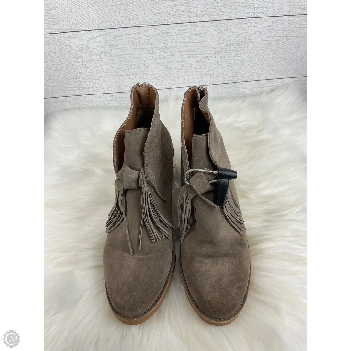 Shoes Designer By Ugg In Grey, Size: 9.5