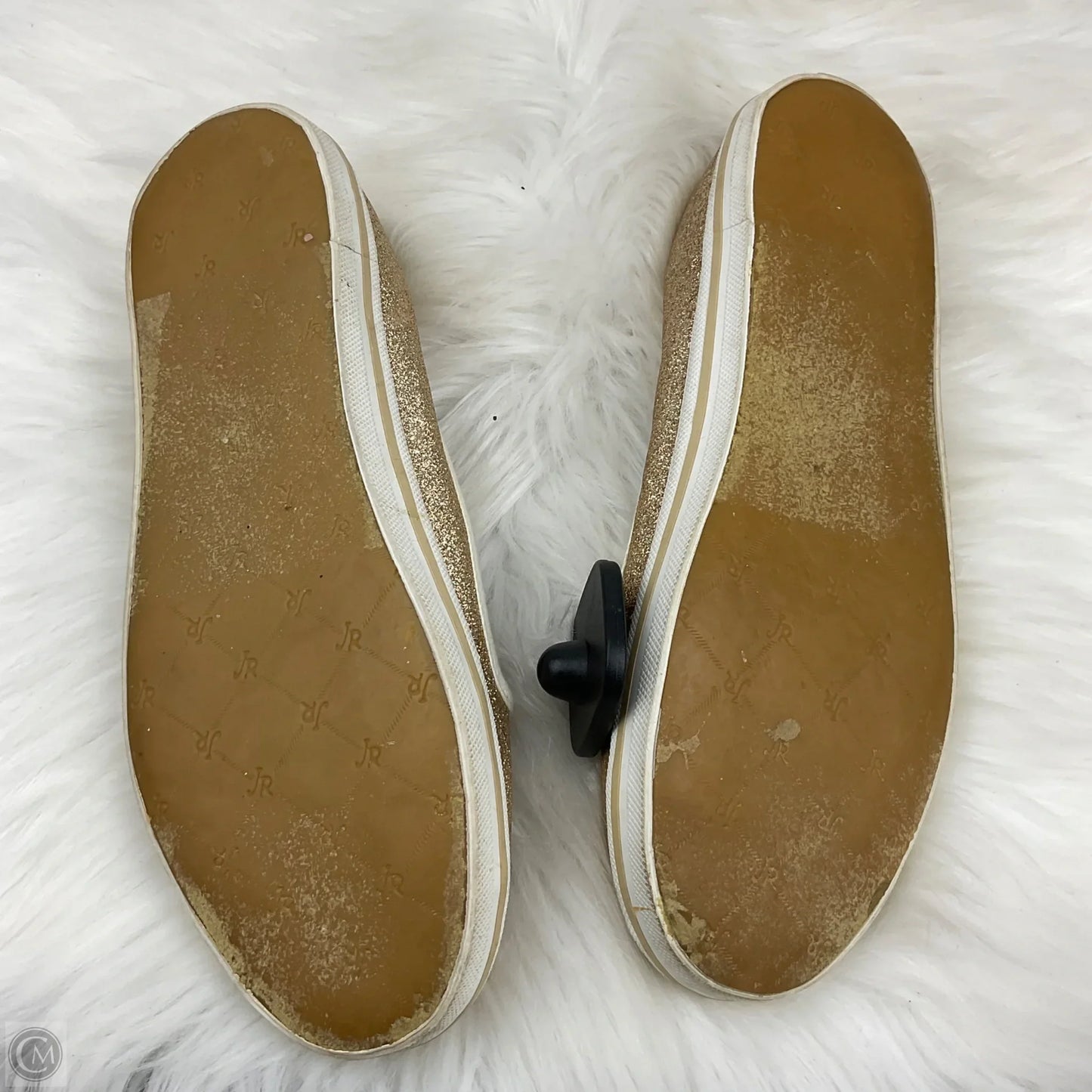 Shoes Flats By Jack Rogers In Gold, Size: 8